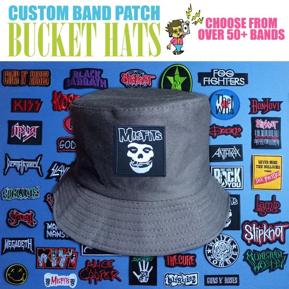 Custom Band Patch Bucket Hats - Picture 13 of 17